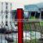 3D Curvy PVC Coated Welded Wire Mesh Fencing/Metal Security Fence Panels For Airport