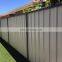 Low Carbon Steel Security Powder Coated Fencing Panels Color Steel Fence