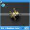 Wonderful Effects Hot Sales Brass Nickel Leather Travel Bag Magnetic Button