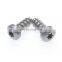 stainless steel self tapping Tri Wing Flat Head Screw Bolt