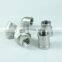 304 316L 201 malleable iron stainless steel plumbing material male female BSPT NPT  threaded  pipe fittings