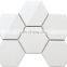 ceramic body Wall Tile Hexagonal Ceramic Mosaics Kitchen Bathroom Pool mosaic Tile