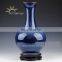 Beautiful Jingdezhen Sky Blue Glazed Plain Ceramic Decorative Vases For Wholesale