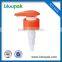 Body wash shampoo plastic lotion pump for hand wash