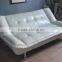 White Elegant Bed Room Modern Leather Folding Sofa Bed