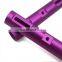 High Quality Custom Red Anodized Aluminum Auto Parts CNC Turning Service