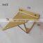 factory direct price for floating shelves / wall shelves white with gold triangle