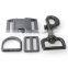 Plating Rose Gold 1inch Custom Logo Adjustable Hardware Metal Quick Release Buckle for Dog Accessories