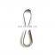 stainless steel 304 and 316 Marine Grade Wire Rope Thimbles Rigging Hardware Wire Rope Fitting
