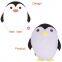 OEM&ODM China Manufacture custom cute animal plush super soft sofa penguin plush throw pillow decorative cushion toy
