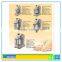 Double Speed 10kg spiral bread dough mixer/electric dough mixer