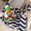 Blue Boys Cake Smash Chevron Outfit