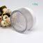 Factory direct sale 30g 50g 100g thick pet jar with white cap