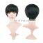 In Stock High Quality Afro Bob Short Hair Real Human Hair Wigs For Women And Girls