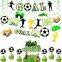 2022 Qatar World Cup Fan Fest party decoration set disposable tableware stadium bar mall football atmosphere decorations party glasses