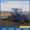 Installation of anti sinking half chain track for agricultural tractors in marshy areas and stable deserts
