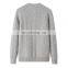 Women's 100% Cashmere Crew Neck Long Sleeved Chunky Cable Knit Casual Pullover Sweater Winter Season