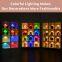 RGB White Led Night Light with IR Remote Control Rechargeable Lamp Wireless Under Cabinet Lights Spotlight for Display Closet