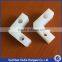 OEM factory manufacturer perforated white plastic product parts