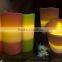 LED candles with flickering candle flame