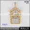 Custom Gold Hip Hop Jewelry Pendant Gold Rope Chain Many Style for Choice