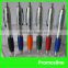 Promotional cheap advertise pens with custom logo grip