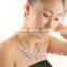 Wholesale women cubic zirconia bridal jewelry set