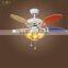 Home Decorative Classical Design Ceiling Light Fan with Pulling Switch