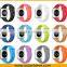 Apple desgin silicone slap band exchangeable watch