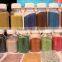 use of colored silica sand