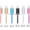 Made in Shenzhen Gift box package multi color 3ft nylon double usb cable