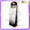custom design ear buds packing multi tiered corrugated hook display stands