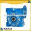 Aluminum alloy worm geared motor gearbox