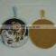 Round decorative with rope ceramic trivets