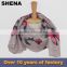 shena economical digital hotle bed silk scarf printing factory