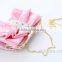 New Top Sale Women Ladies Girls Fashion Casual Rose Decoration Small Ruched Handbag Evening Bags, 6 Colors Available