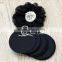 80mm Felt Circle - Black Color - None Adhesive Felt Circle - Black Felt Circle - Black Felt Hair Accessories Su