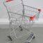 Aluminum material portable folding shopping cart trolley, daily shopping cart