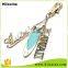 China Manufacturer Customized Metal Surfoard Bottle Opener keychain