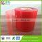 0.16mm Thickness High Strength Double Sided PET Adhesive Tape with Yellow Glassine Paper