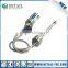 Melt temperature pressure sensor for plastic extruder machine