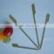 disposable bamboo party decorative food picks
