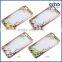 [GGIT] Cheap Price Mobile Phone Ultra Transparent TPU Case with Luxury Diamond 24kt Gold Crystal Housing Back Cover for iPhone 6
