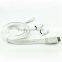 Digital 1.5m white flat hdmi to mini micro hdmi displayport 3 in 1 converter cabel with gold plated