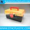 hard plastic tool case with multi compartment
