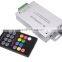 Hot Selling Products! 18 key RF Music RGB Led Controller, Wireless RGB Audio Controller,CE/RoHS,Warranty