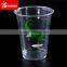 Supply disposable clear PET plastic cups with dome lids, cold drinking cups