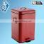 Professional maunfacture mteal squared recycling outdoor waste bin