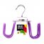 multi metal pvc coated flip-flop hanger