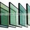 bule insulated glas panel,10mm+15A+10mm toughened insulated glass for curtain wall , manufacturer , qinhuangdao